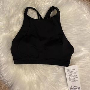 Lululemon black hn sports bra